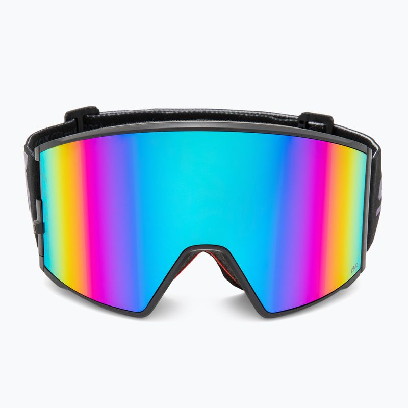 SCOTT React black/aurora green/enhancer teal chrome/pro green ski goggles 3