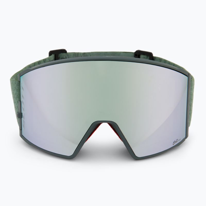 SCOTT React AMP Pro soft green/black/amp pro white chrome/pro green ski goggles 3