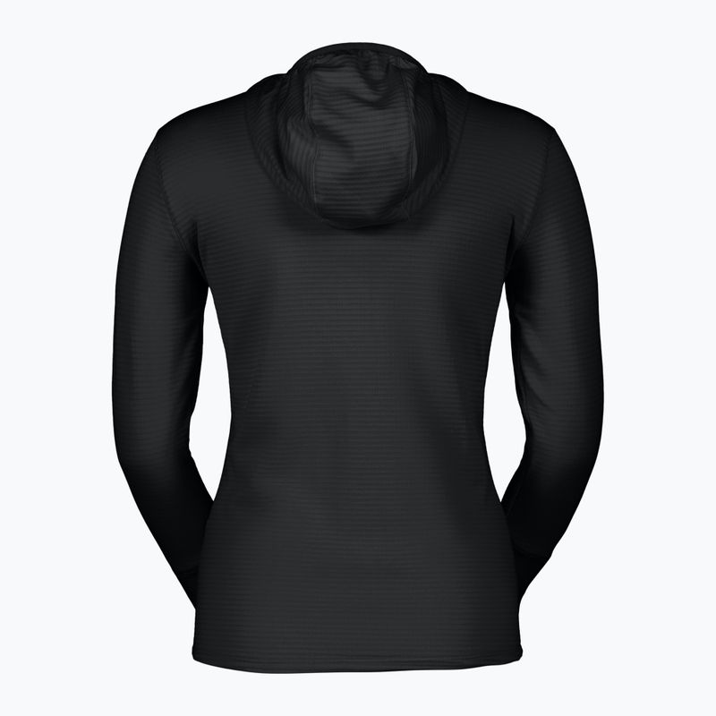 Women's fleece sweatshirt SCOTT Defined Light Hoody light black 2