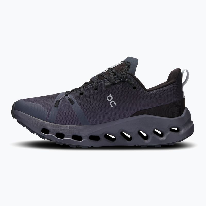 Women's running shoes On Cloudsurfer Trail Waterproof black/eclipse 10