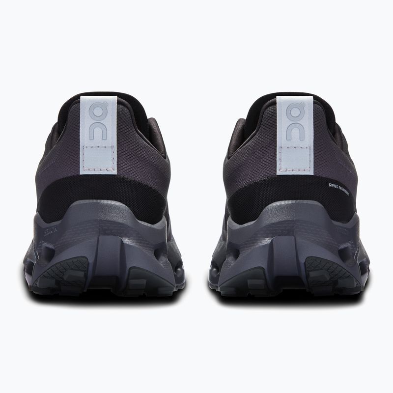 Women's running shoes On Cloudsurfer Trail Waterproof black/eclipse 11