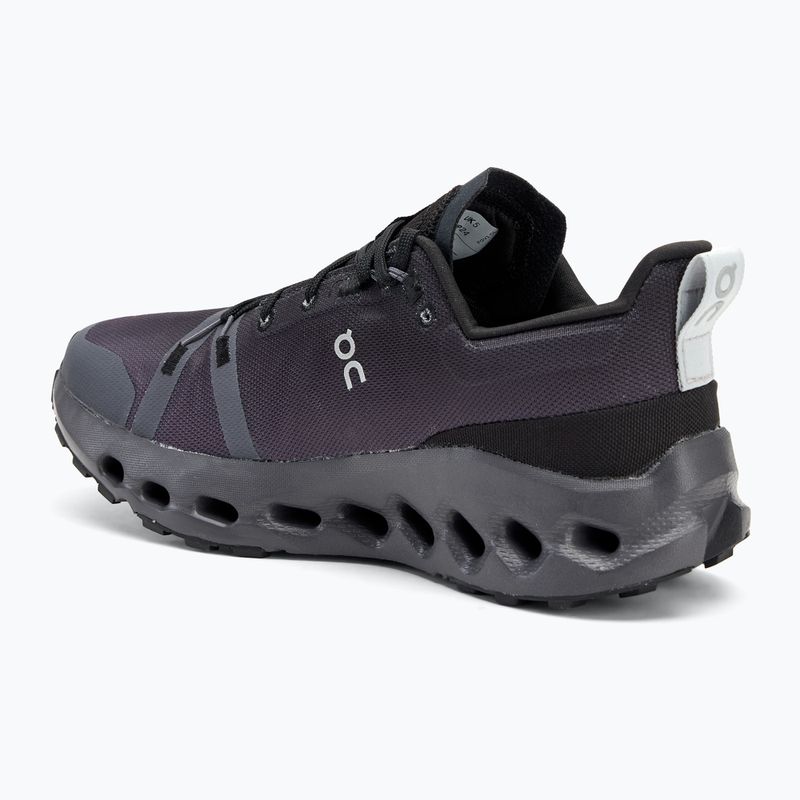 Women's running shoes On Cloudsurfer Trail Waterproof black/eclipse 3