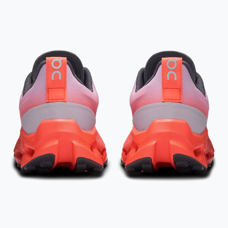 Women's On Cloudsurfer Trail Waterproof running shoes mauve/flame 11