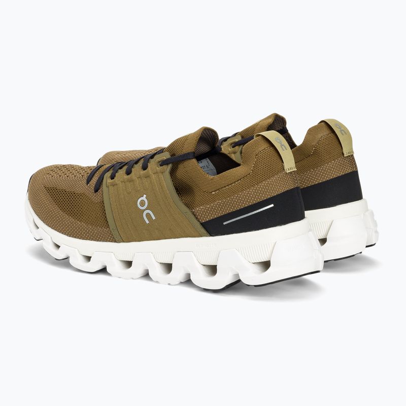 Men's On Cloudswift 3 hunter/safari running shoes 3