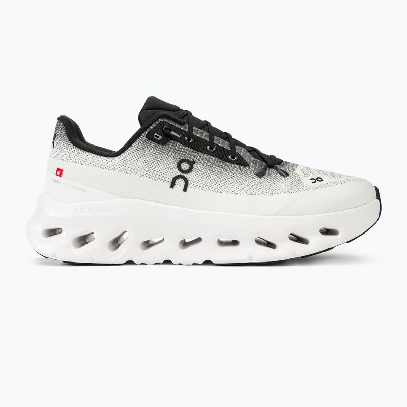 Men's On Running Cloudtilt black/ivory running shoes 2