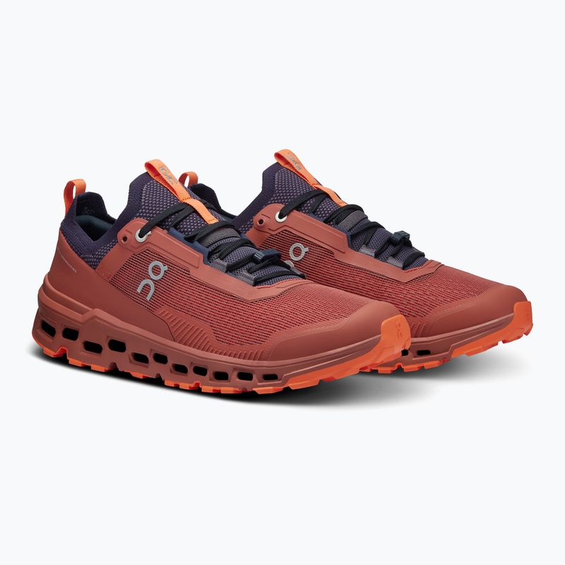 Men's On Running Cloudultra 2 auburn/flame running shoes 10