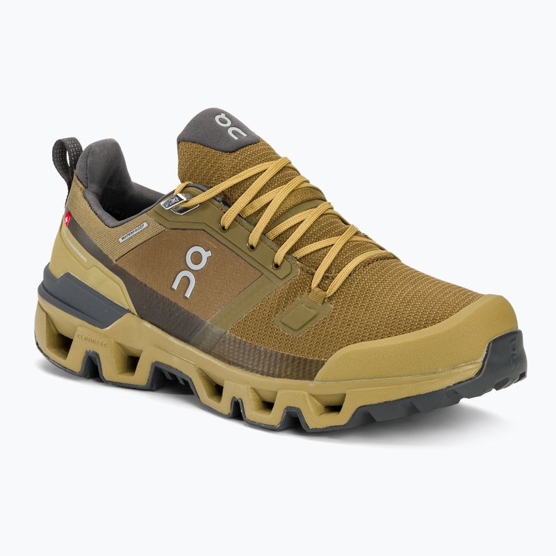 Men's On Cloudwander Waterproof hunter/safari trekking shoes