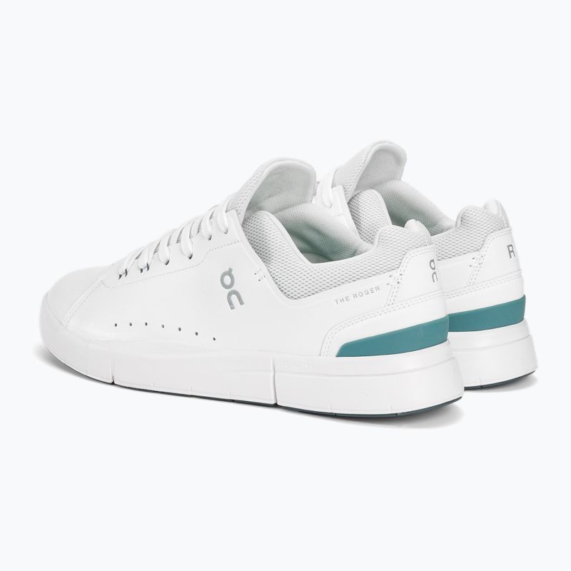 Men's On The Roger Advantage white/ice shoes 3