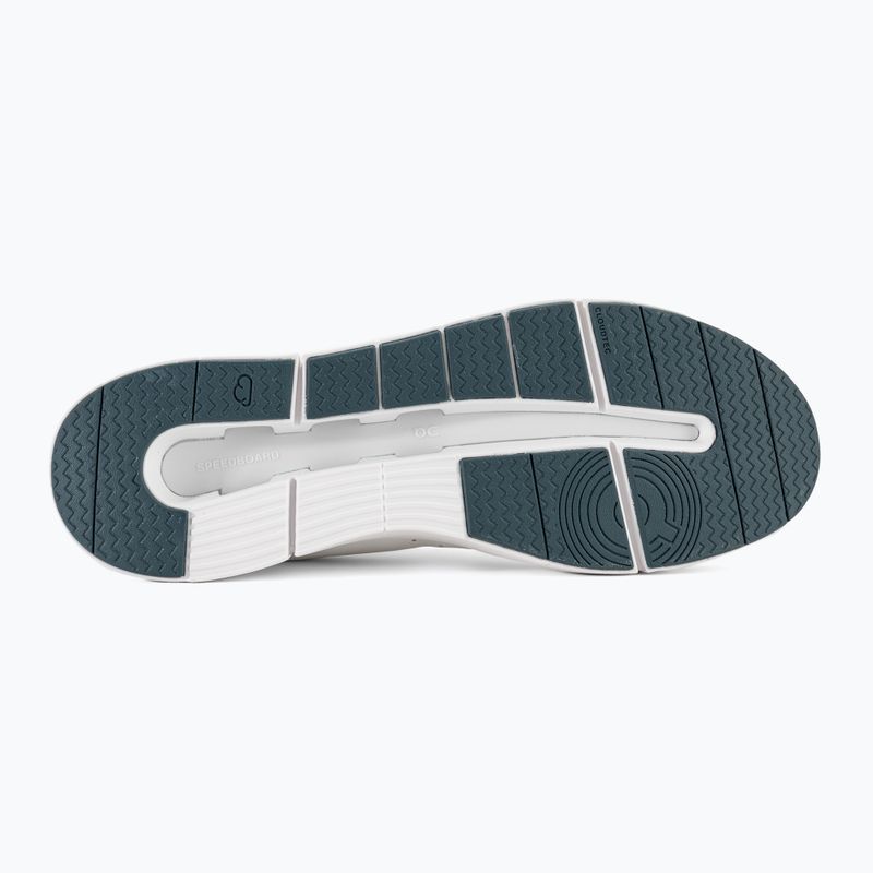 Men's On The Roger Advantage white/ice shoes 5