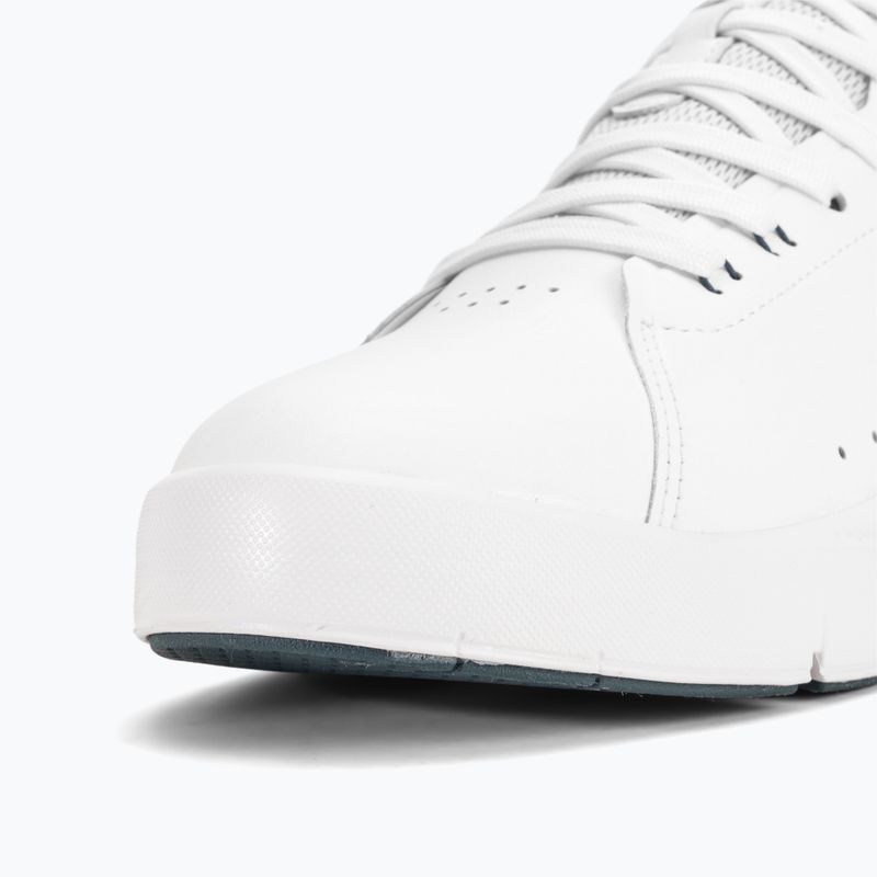 Men's On The Roger Advantage white/ice shoes 8