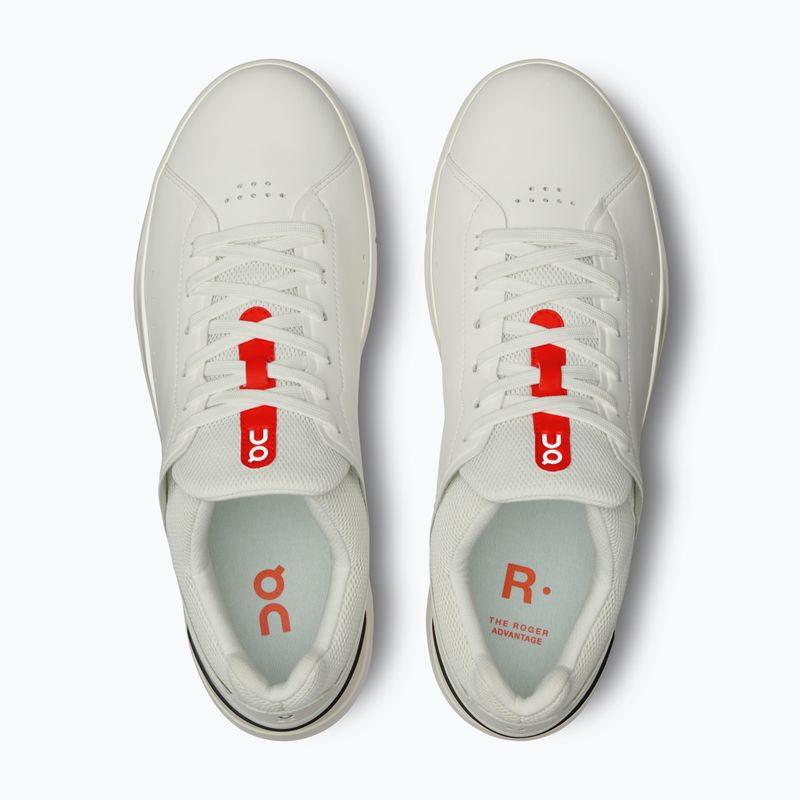 Men's On Running The Roger Advantage white/spice shoes 13