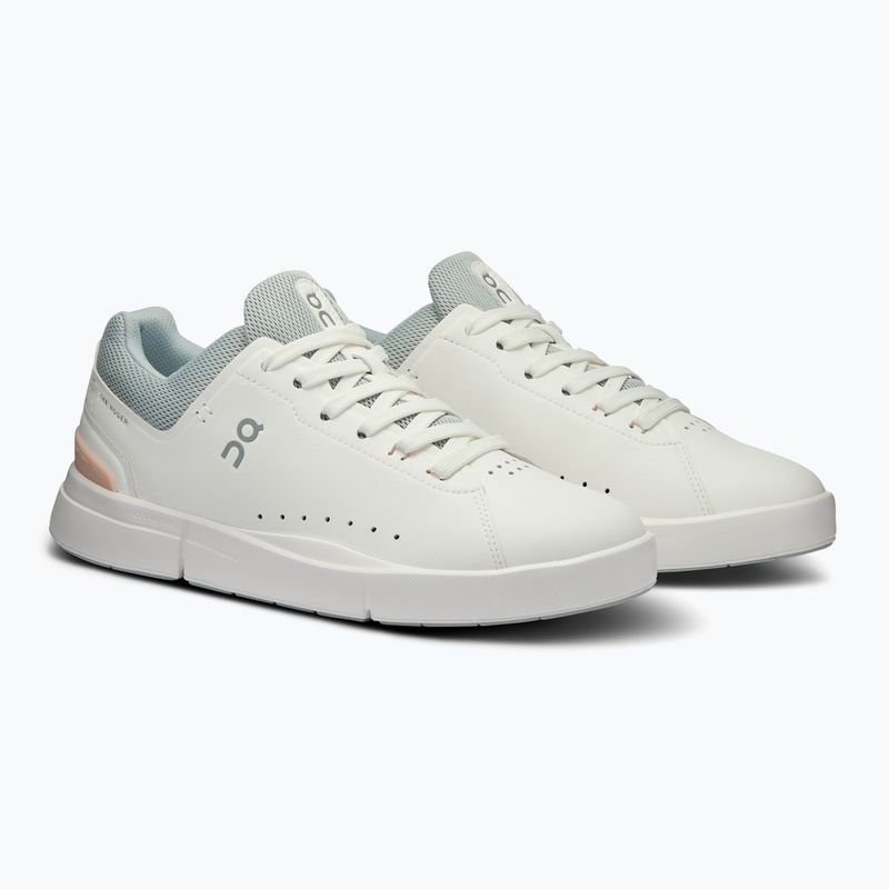 Women's On Running The Roger Advantage white/rosehip shoes 8