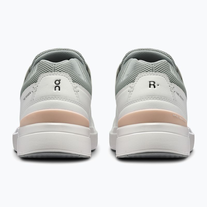 Women's On Running The Roger Advantage white/rosehip shoes 11