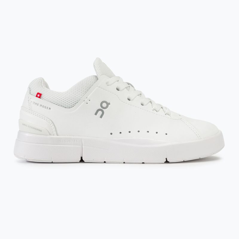 Women's On The Roger Advantage white/undyed shoes 3
