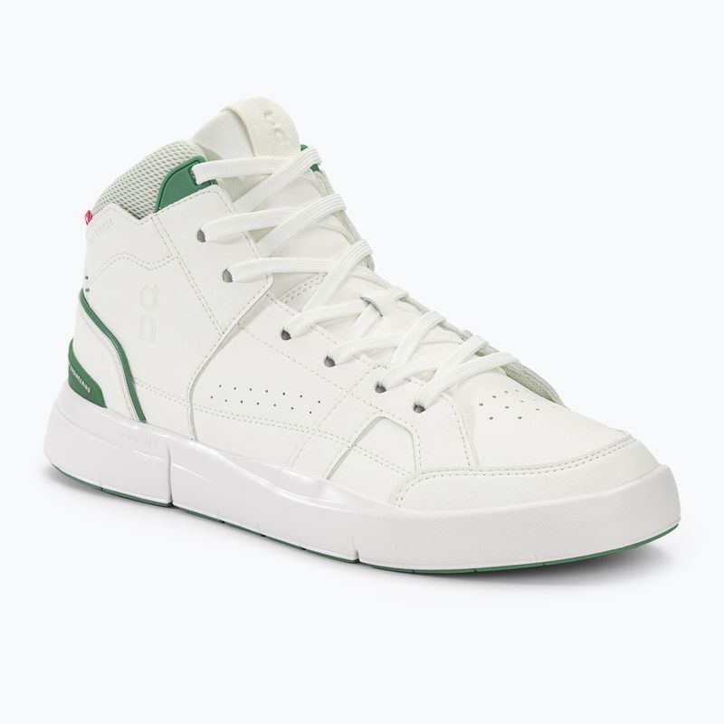 Men's On Running The Roger Clubhouse MID white/green shoes