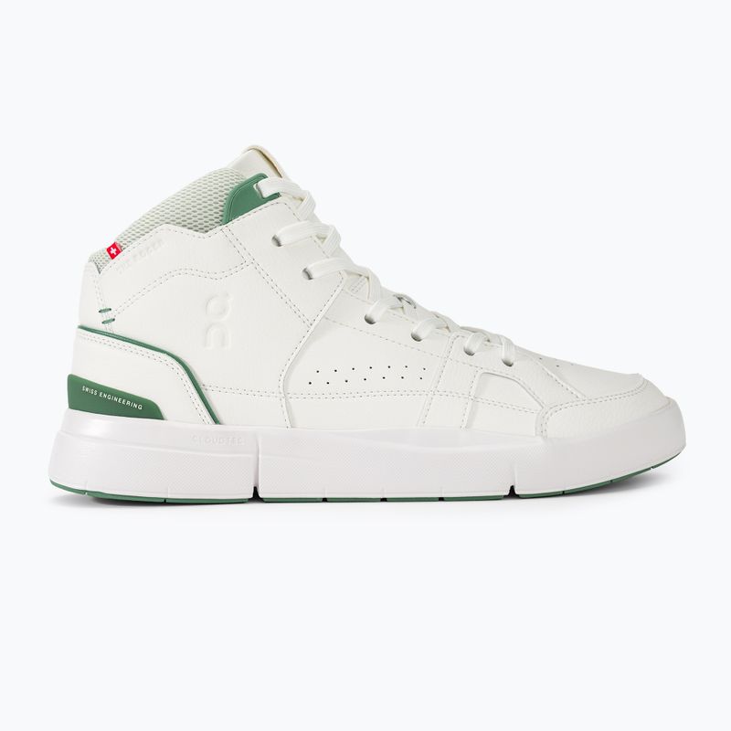 Men's On The Roger Clubhouse MID white/green shoes 2