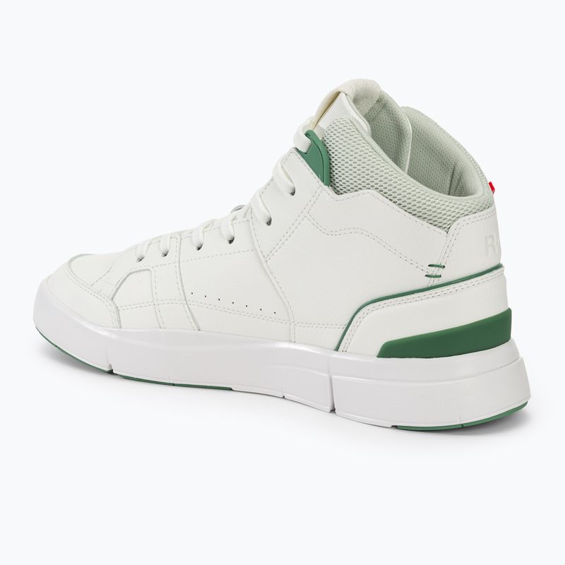 Men's On The Roger Clubhouse MID white/green shoes 3