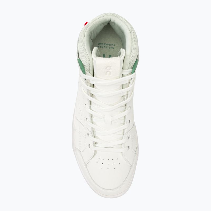 Men's On Running The Roger Clubhouse MID white/green shoes 5