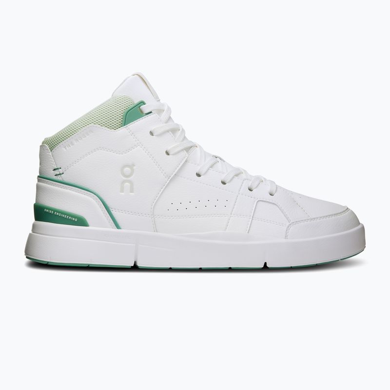 Men's On The Roger Clubhouse MID white/green shoes 8