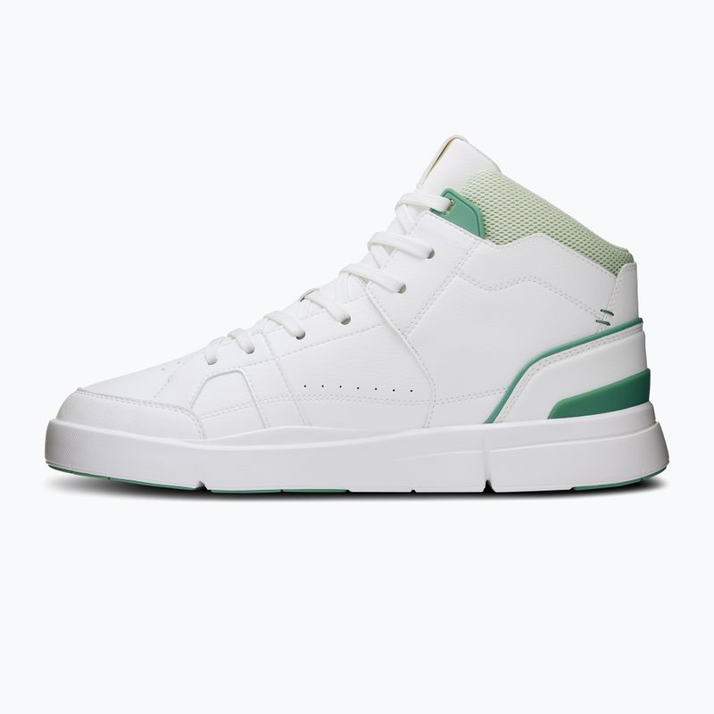 Men's On The Roger Clubhouse MID white/green shoes 9