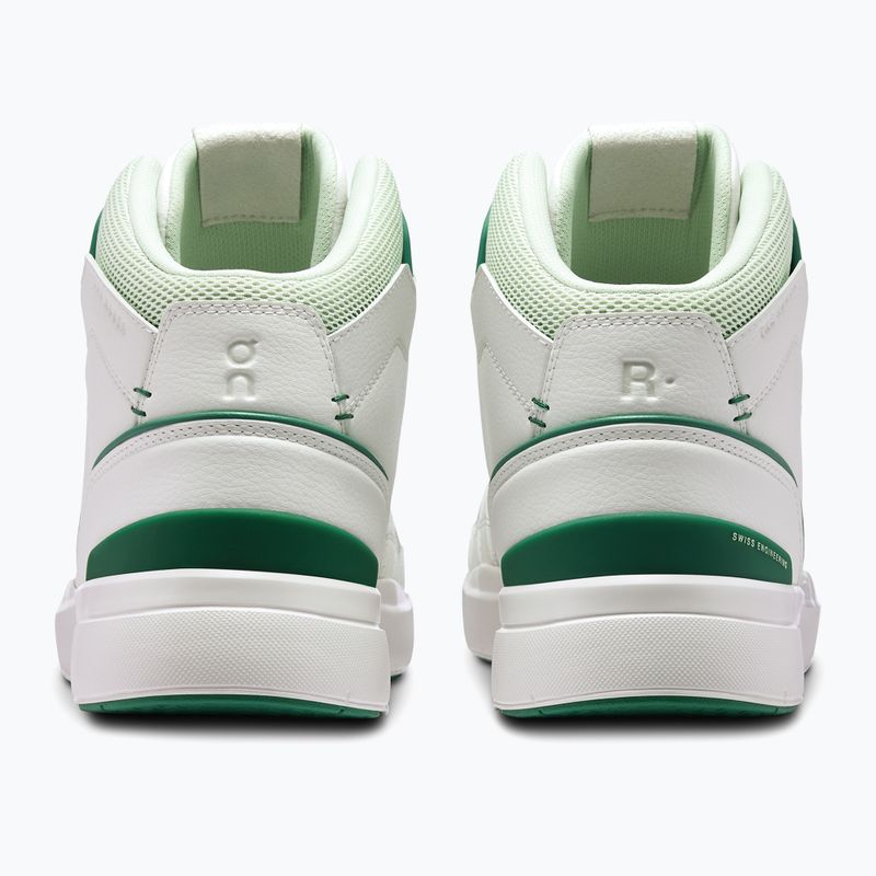 Men's On The Roger Clubhouse MID white/green shoes 13
