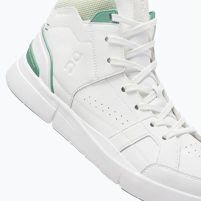 Men's On Running The Roger Clubhouse MID white/green shoes 14
