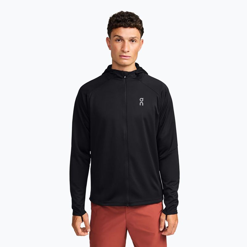 Men's On Running Climate Zip Hoodie black