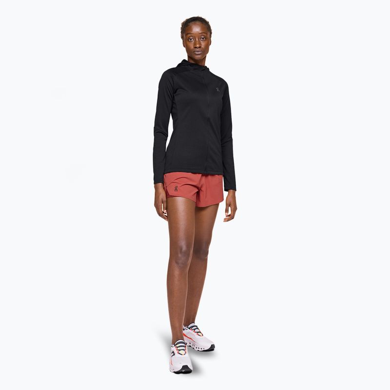 Women's hoodie On Climate Zip Hoodie black 2