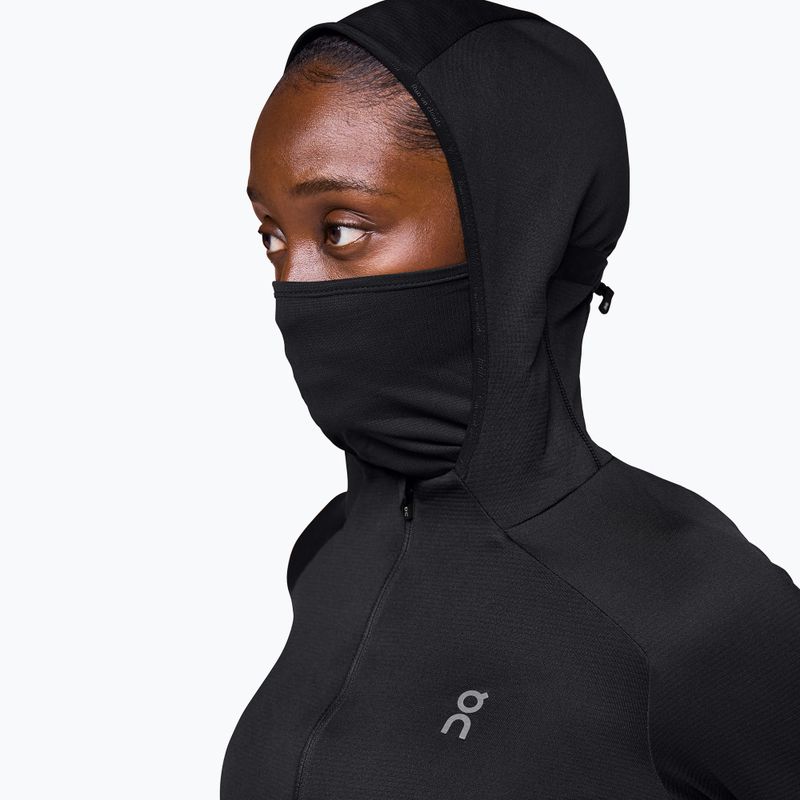 Women's hoodie On Climate Zip Hoodie black 6