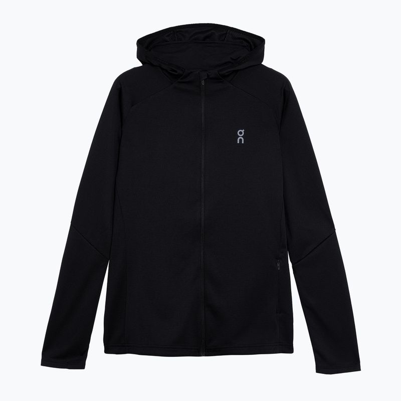 Women's hoodie On Climate Zip Hoodie black 8