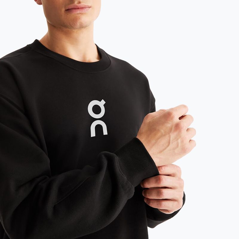 Men's On Club Crew sweatshirt black 4