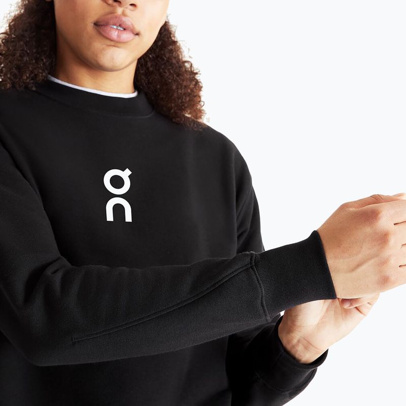 Women's On Club sweatshirt black 4