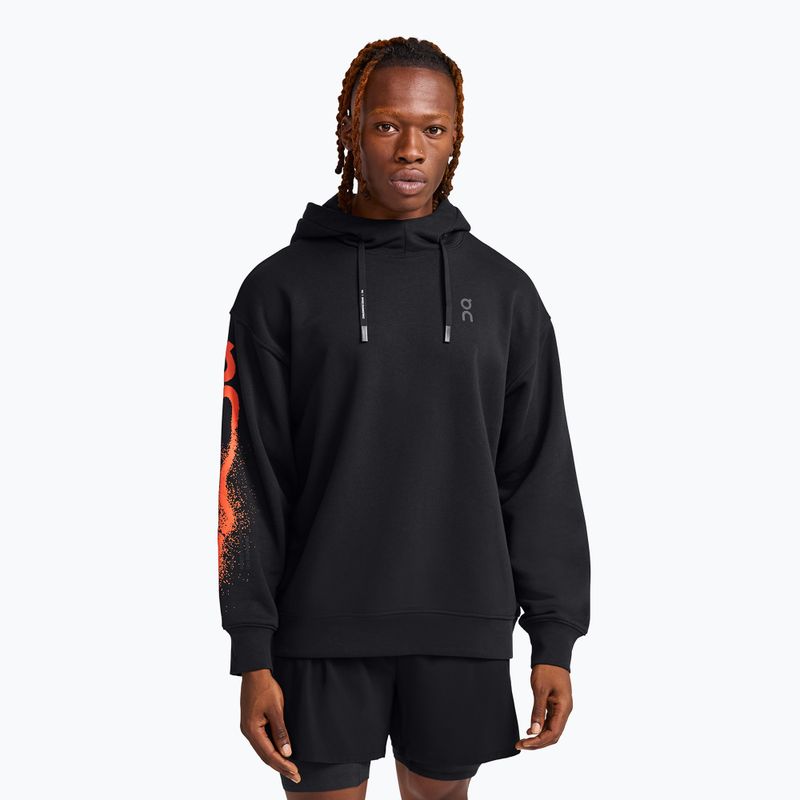 Men's hoodie On Club Hoodie Cloud black