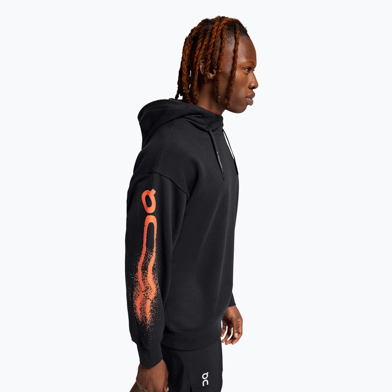 Men's hoodie On Club Hoodie Cloud black 5