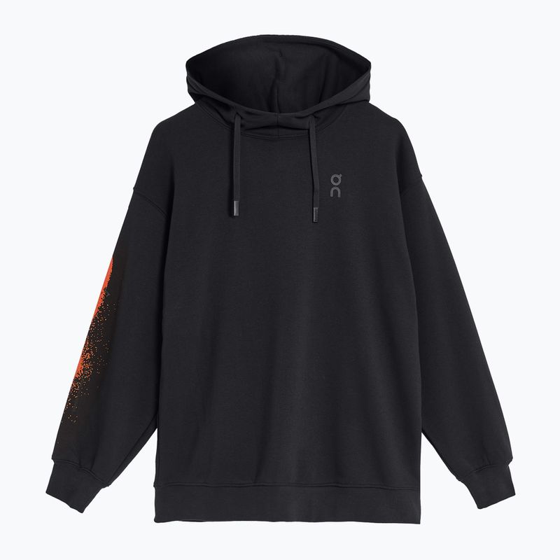 Men's hoodie On Running Club Hoodie Cloud black 7