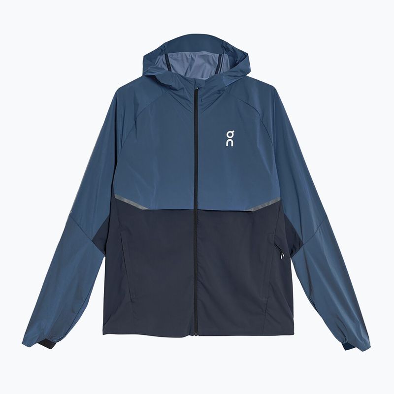 Men's On Running Core denim/navy running jacket 7