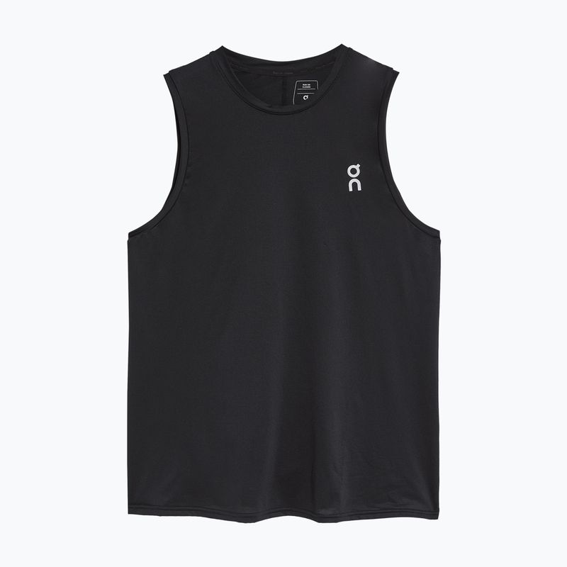 Men's running tank top On Running Core Tank black