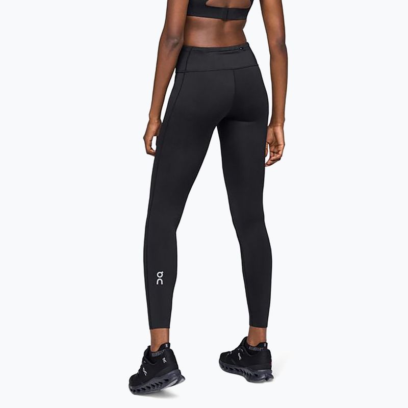 Women's running leggings On Core black 2