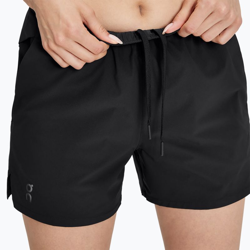 Women's running shorts On Essential black 4