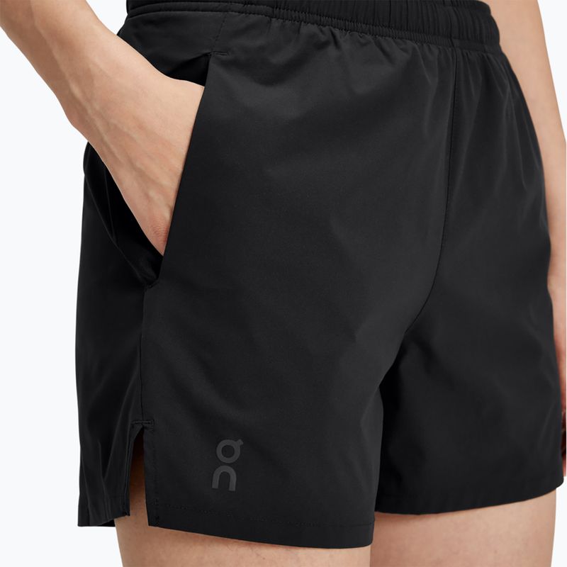 Women's running shorts On Essential black 6