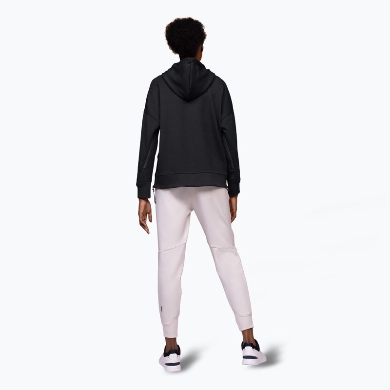 Women's On Running Hoodie black 3