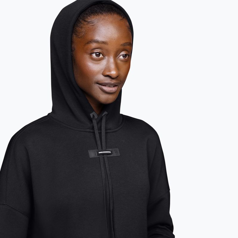 Women's On Running Hoodie black 5