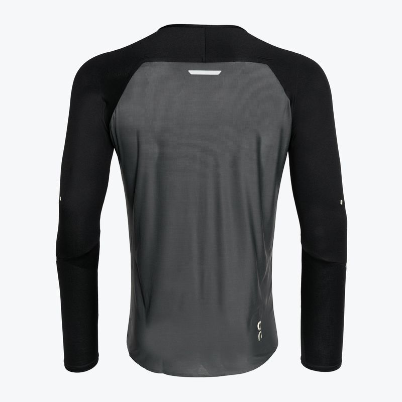 Men's On Running Performance Long-T black/eclipse running longsleeve 7