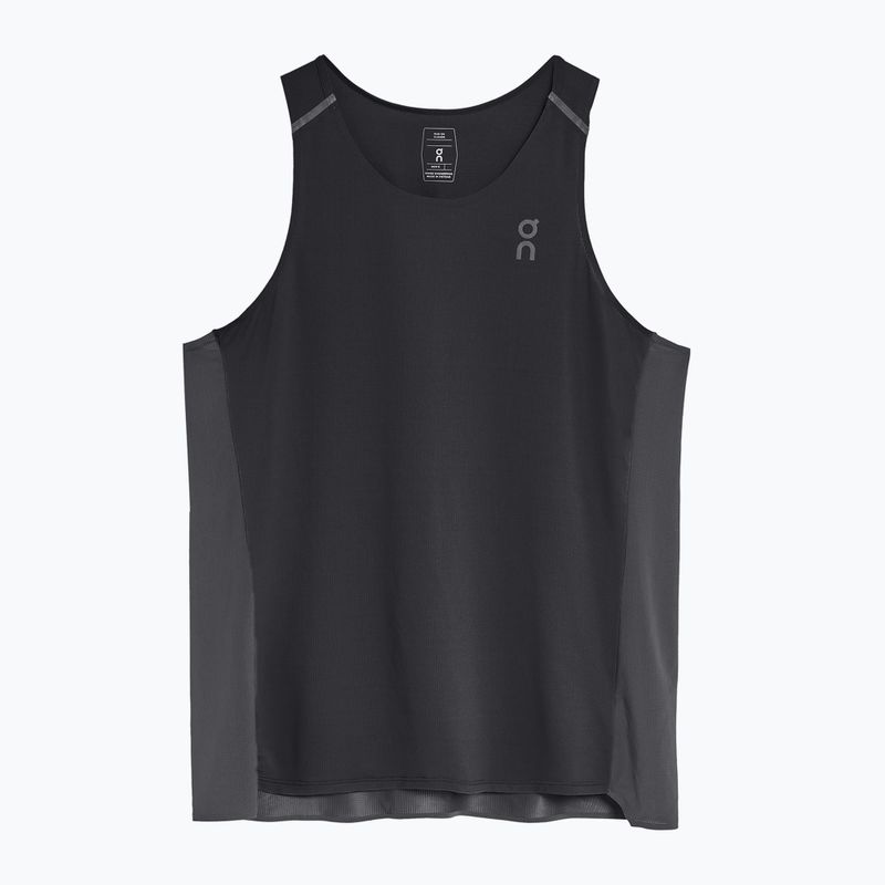 Men's On Running Performance Tank black/eclipse 6