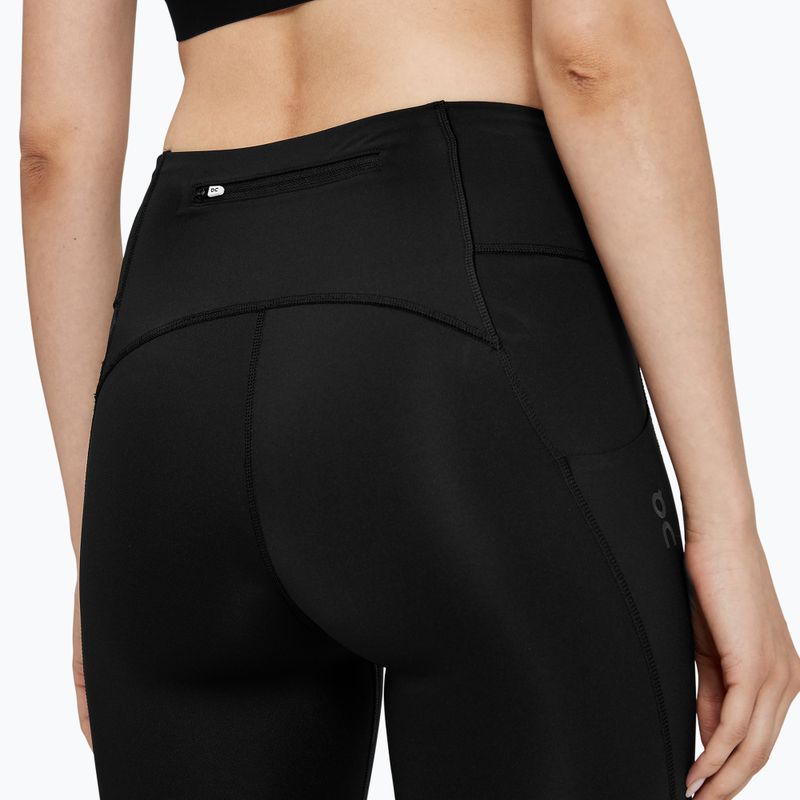 Women's running leggings On Performance 7/8 black 5