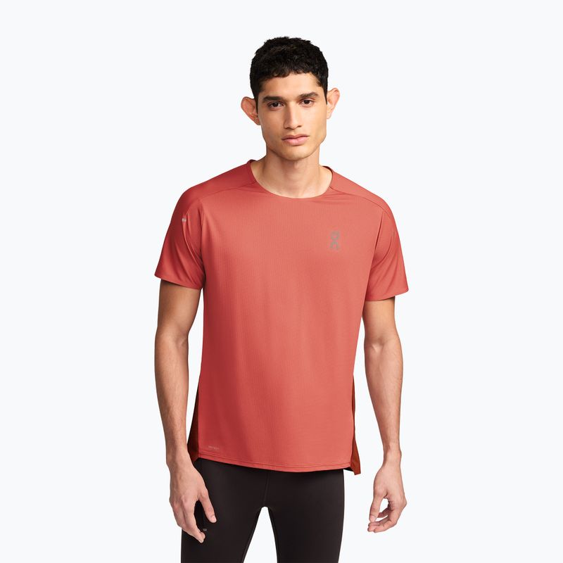 Men's On Performance-T auburn/ruby running shirt