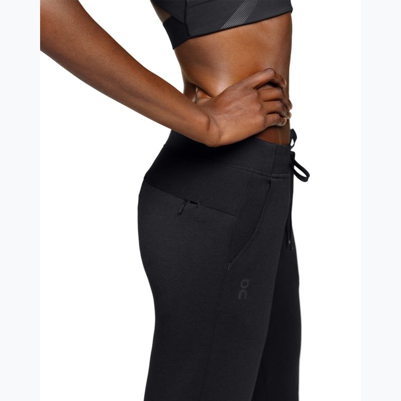 Women's training trousers On Sweat black 5