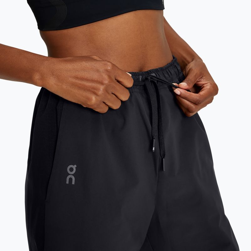 Women's running trousers On Running Track black 5