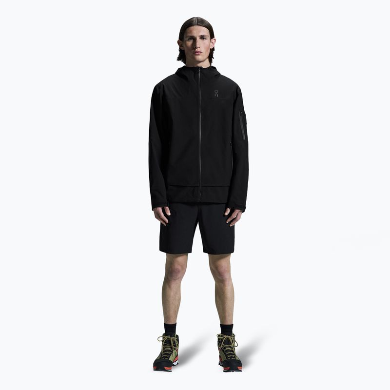 Men's On Running Trek jacket black 2