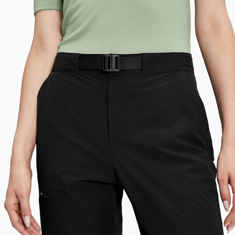 Women's trekking trousers On Trek black 4